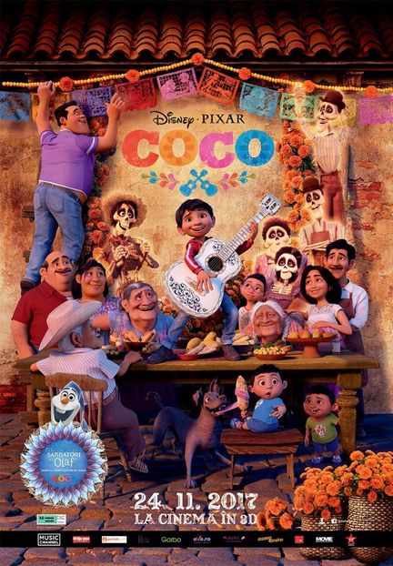 din 24 nov, Coco (2017) - Filme in curand