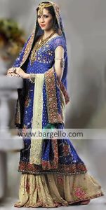 3123-L-wedding-lehnga-choli - COSTUME PAKISTANEZE