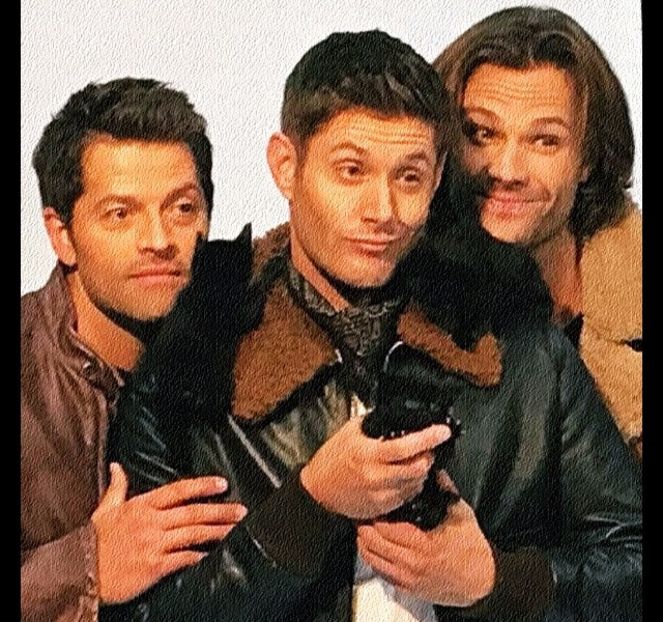 `⚝ 12th day │ ♪ def leppard - rock of ages ♪ - SPNfamily - always in my heart