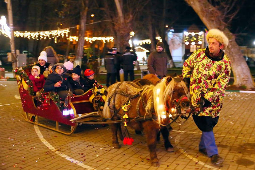 sanie pentru targuri de craciun - Sanie pentru evenimente