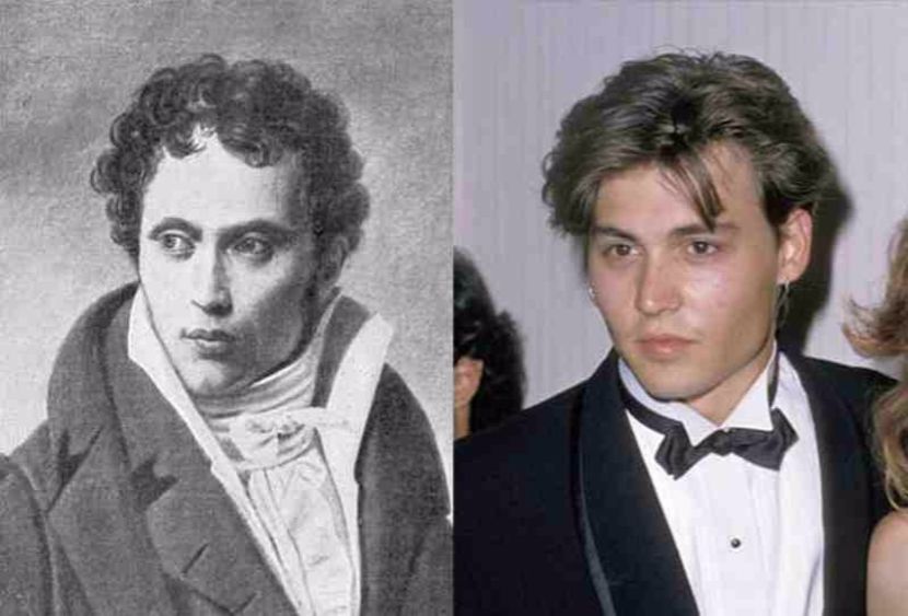 johnny-depp-arthur-schopenhauer - VEDETE IN ALTE VIETI ANTERIOARE