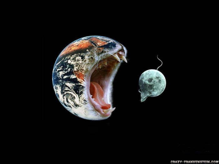 funny-earth-eat-moon-wallpapers - Funny