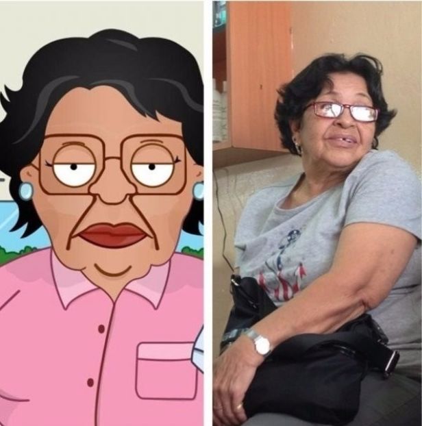 55a04629c1fdc9a6783d121f04bc4bb2-consuela-from-family-guy-irl - VEDETE CARE SEAMANA BINE CU PERSONAJE-DESENE DISNEY SI MONSTRII DIN FILME