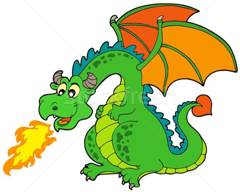 401777_stock-photo-cartoon-fire-dragon - Animale desenate