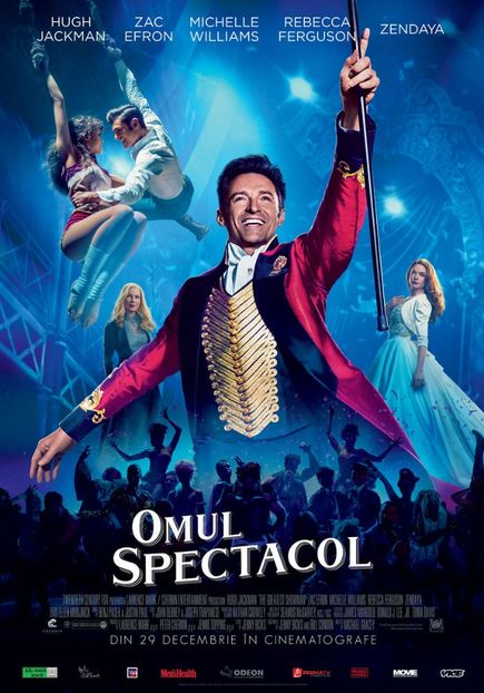 din 29 dec, The Greatest Showman (2017) - Filme in curand