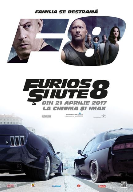 Fast & Furious 8 (2017) vazut de mine - 00 Ultimul film sau serial vizionat de tine