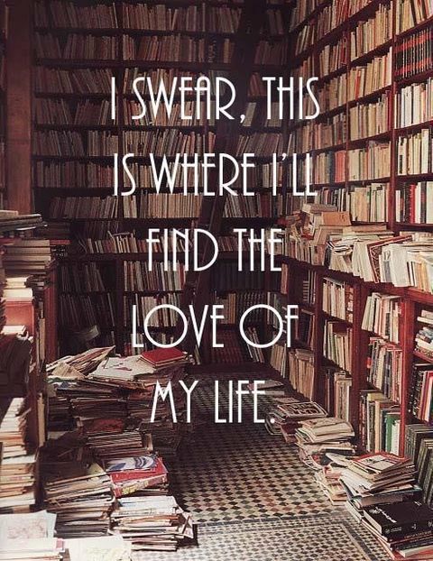  - I just love books