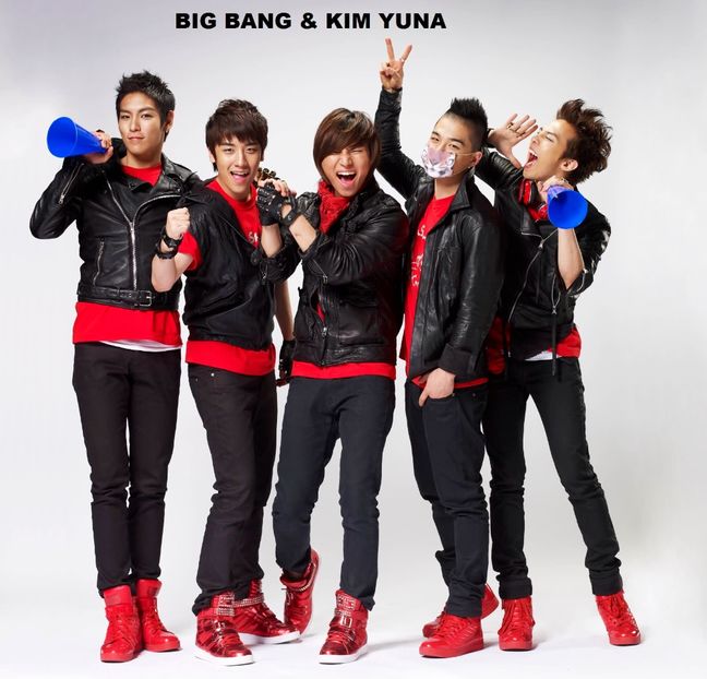 BING BANG &KIM YUNA - Big Bang and kim yuna