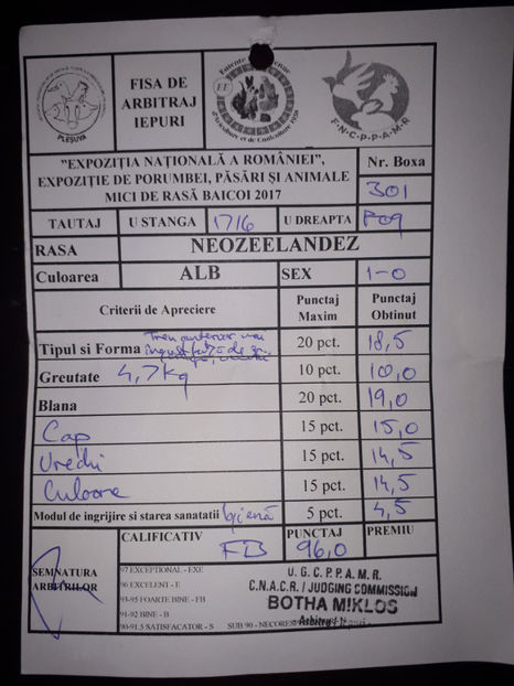  - EXPOZITIA NATIONALA BAICOI 2017