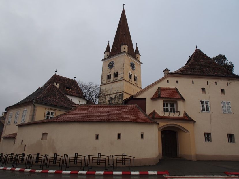 Biserica Evanghelica Fortificata-Cisnadie, jud. Sibiu - 2 Craciun - Revelion