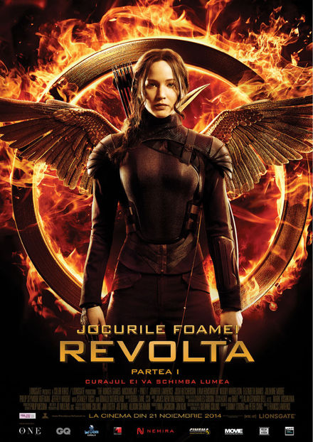 The Hunger Games: Mockingjay - Part 1 (2014) vazut de mine - 01 Ultimul film sau serial vizionat de tine