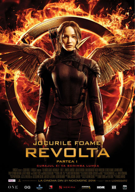 The Hunger Games: Mockingjay - Part 1 (2014) vazut de mine - 01 Ultimul film sau serial vizionat de tine