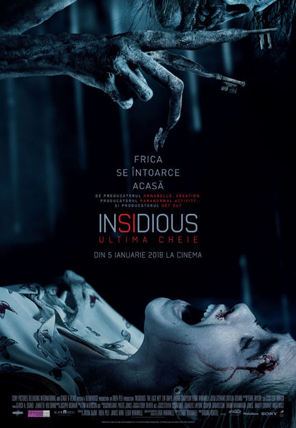 din 5 ian,  Insidious: The Last Key (2018) - Filme in curand