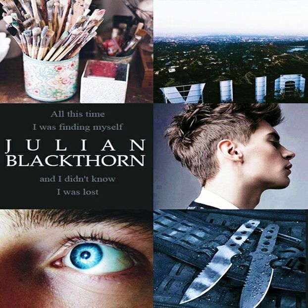 — Julian Blackthorn, The Dark Artifices - challenge with my heroes