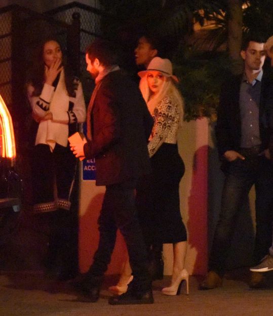  - Leaving A Private Party at the Sunset Tower Hotel - 2017 March 6