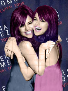  - a selena twins - ps manip - 02