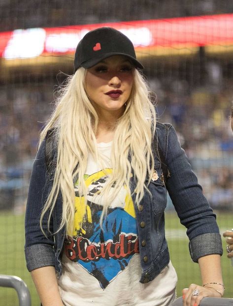  - At Los Angeles Dodgers Game in LA - 2017 July 22