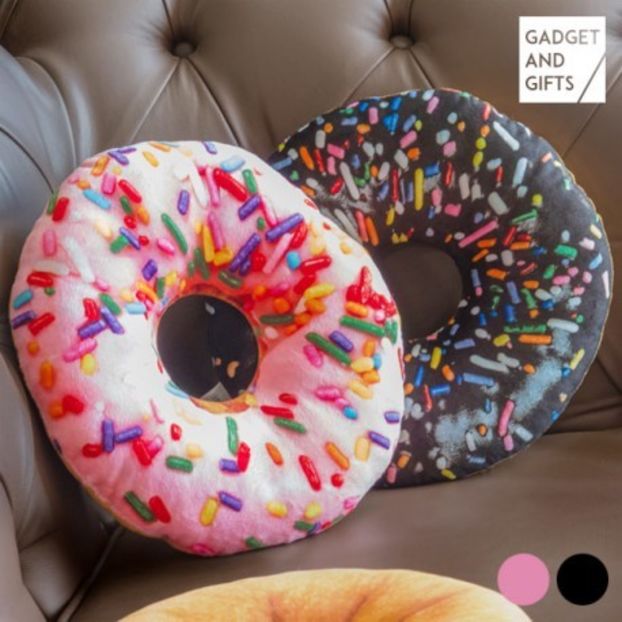 gadget-and-gifts-donut-cushion-pink - 0-Buna-0