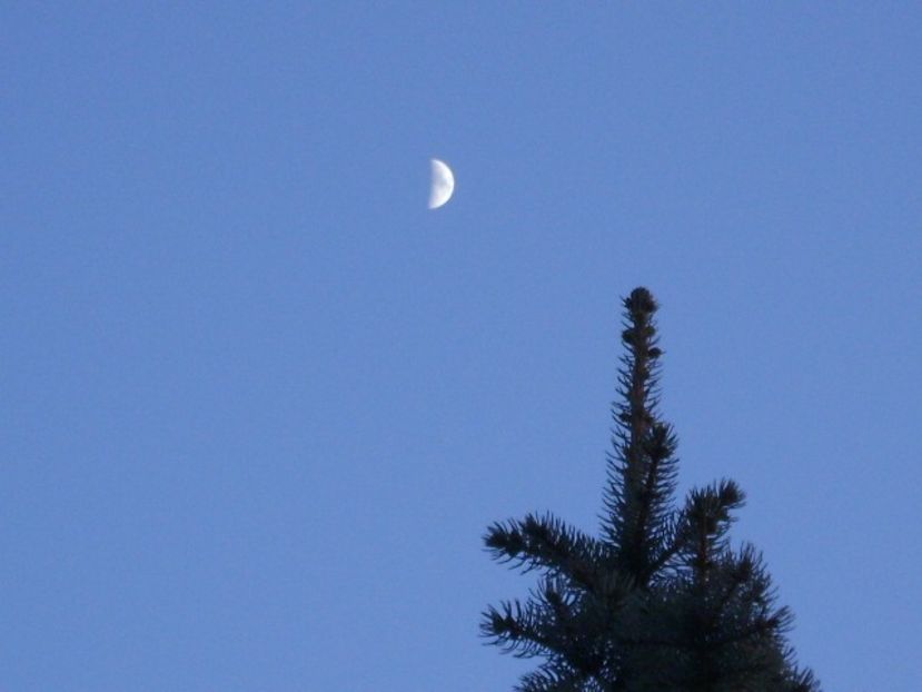 Luna in crestere in Taur - Luna - Soarele si norii - 1