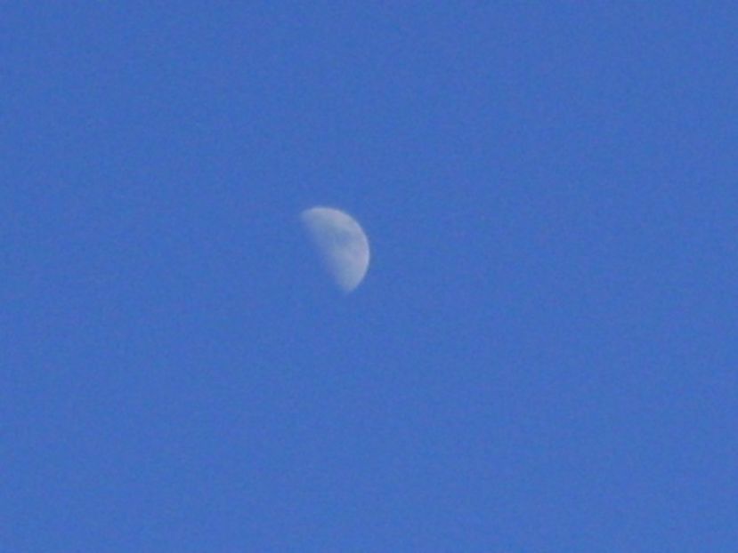 Primul patrar in Taur - Luna - Soarele si norii - 1