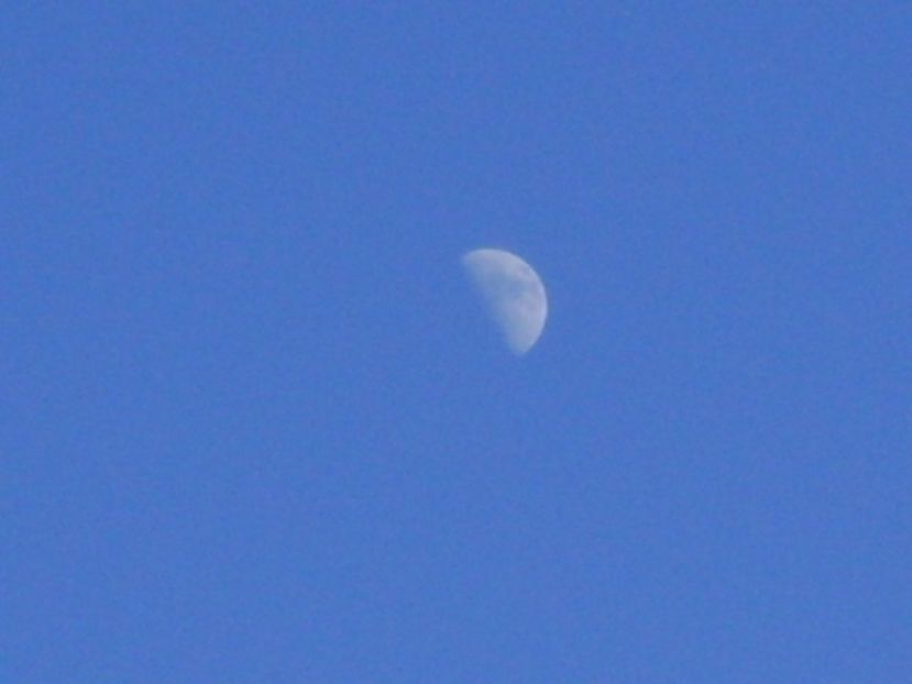 Primul patrar in Taur - Luna - Soarele si norii - 1