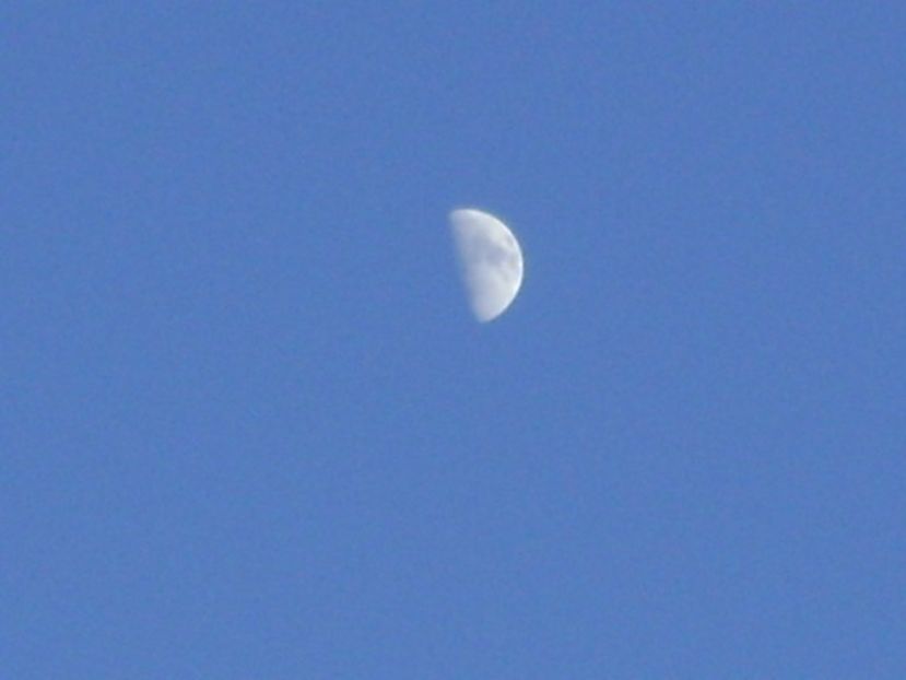 Primul patrar in Taur - Luna - Soarele si norii - 1