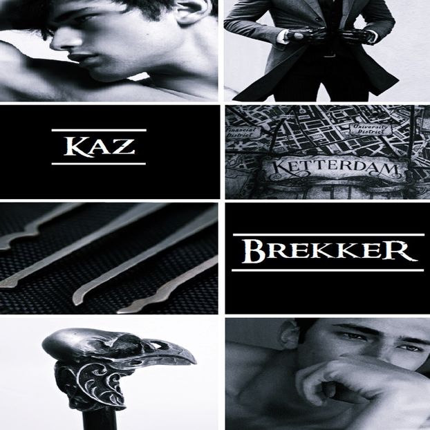 — Kaz Brekker, Six of Crows - challenge with my heroes