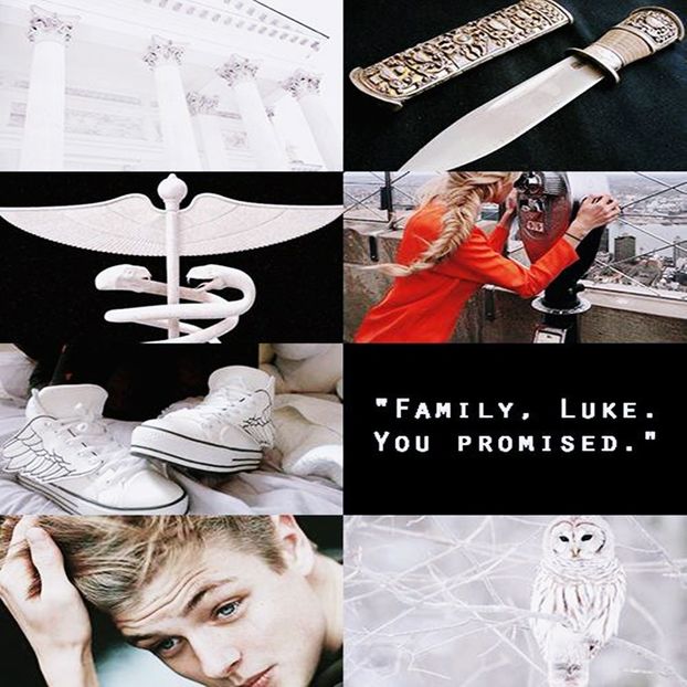 — Luke Castellan, Percy Jackson & the Olympians - challenge with my heroes