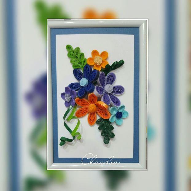  - 5 quilling- tablouri