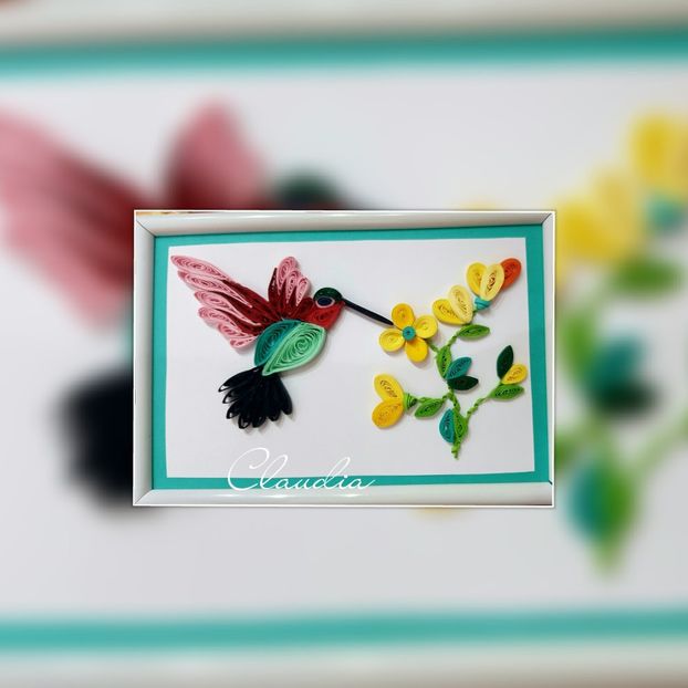  - 5 quilling- tablouri