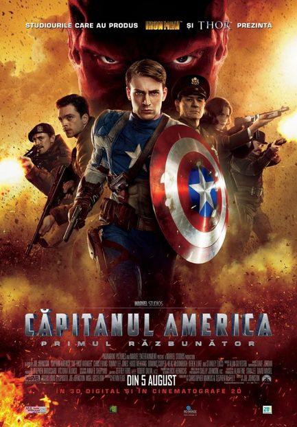 Captain America: The First Avenger (2011) vazut de mine - 01 Ultimul film sau serial vizionat de tine