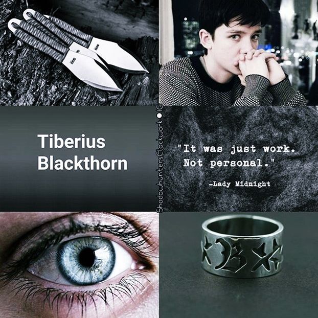 — Tiberius Blackthorn, The Dark Artifices - challenge with my heroes