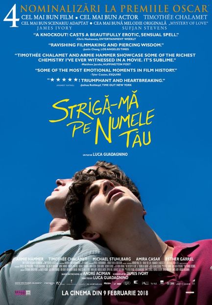 din 9 feb, Call Me by Your Name (2017) - Filme in curand