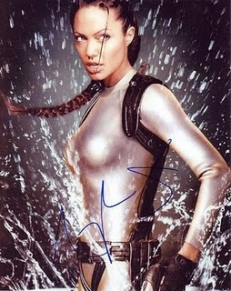 Angelina Jolie - Autografe