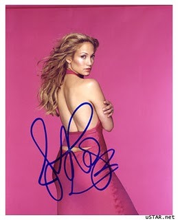 Jennifer Lopez - Autografe