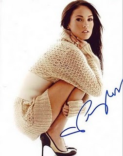 Megan Fox - Autografe