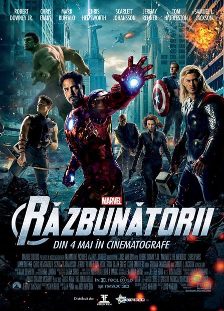 The Avengers (2012) vazut de mine - 01 Ultimul film sau serial vizionat de tine