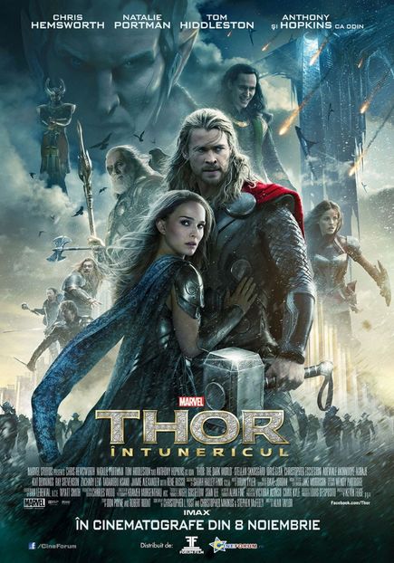 Thor: The Dark World (2013) vazut de mine - 01 Ultimul film sau serial vizionat de tine