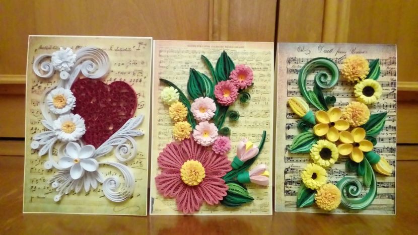 057 - felicitari Quilling