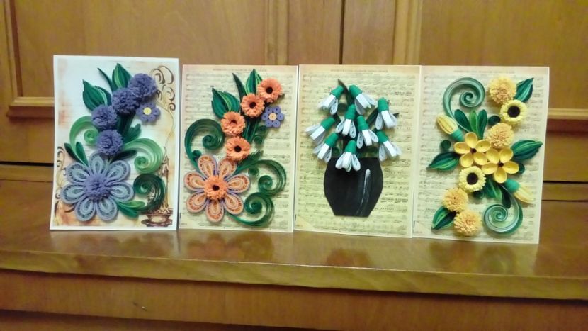 062 - felicitari Quilling