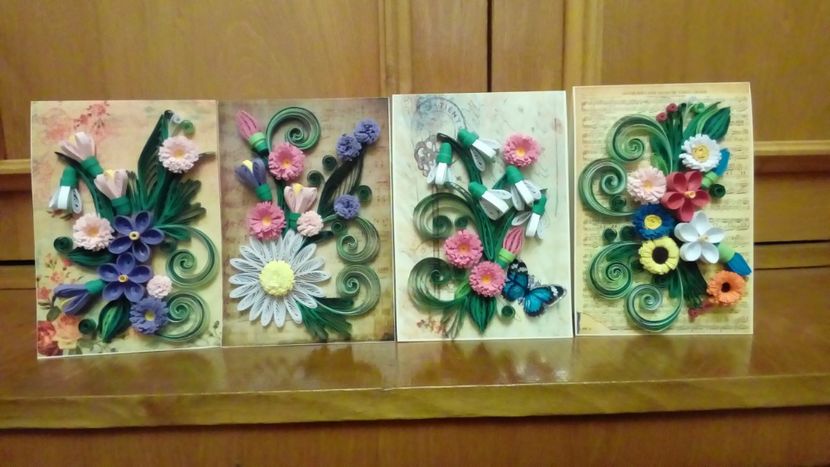 069 - felicitari Quilling
