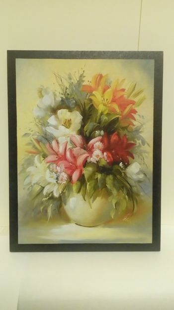 37 - Tablouri Flori - transfer de imagine pe canvas