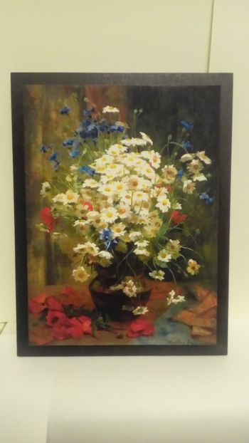 38 - Tablouri Flori - transfer de imagine pe canvas