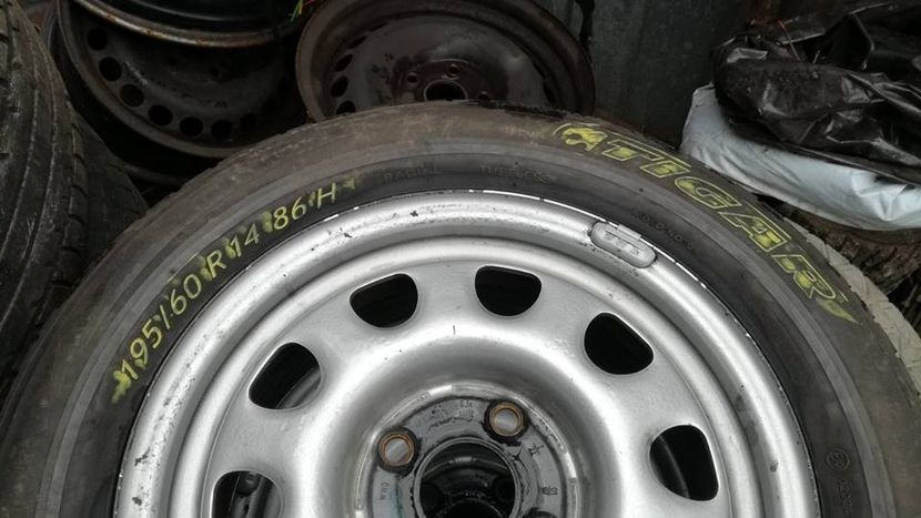 4 x 100 r14 VW 450lei echipate VARA - Jante Auto berca TRAIAN