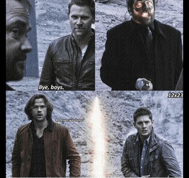 `⚝ 91st day │ >bye, boys< - SPNfamily - always in my heart