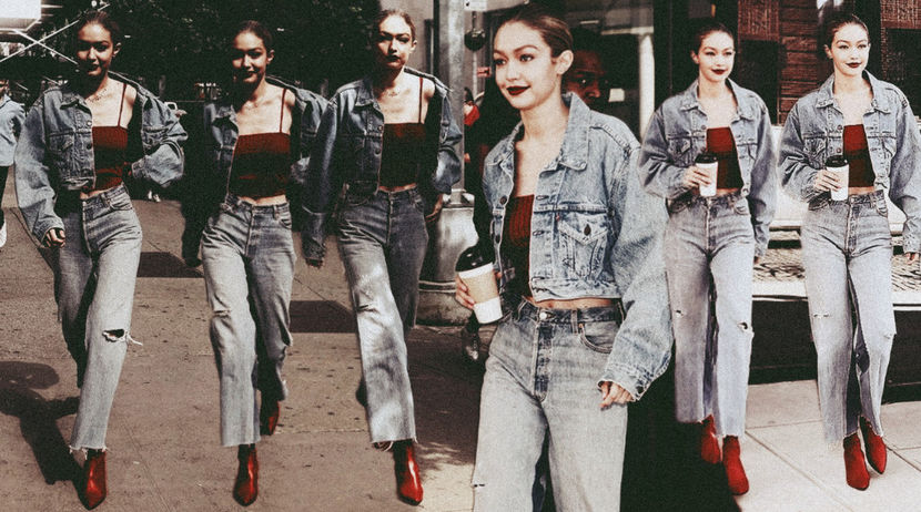 　Jelena Hadid, about... [continue reading] - Keeping it up with Elle fashion ups