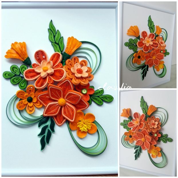  - 5 quilling- tablouri