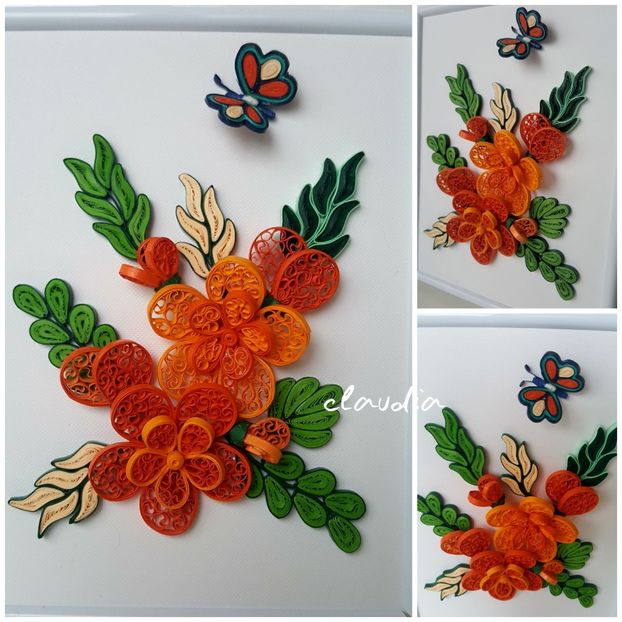  - 5 quilling- tablouri