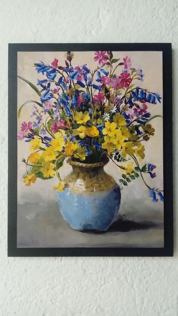 46 - Tablouri Flori - transfer de imagine pe canvas