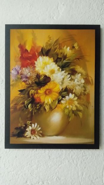 51 - Tablouri Flori - transfer de imagine pe canvas